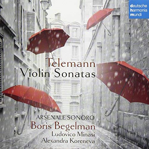 Boris Begelman - Telemann: Violin Sonatas - Blu-spec CD2