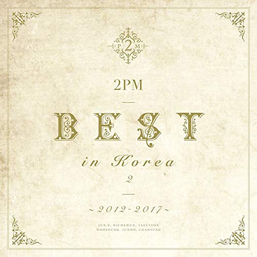 2Pm - 2Pm Best In Korea 2 2012-2017 (Type-A) - Japan CD+DVD