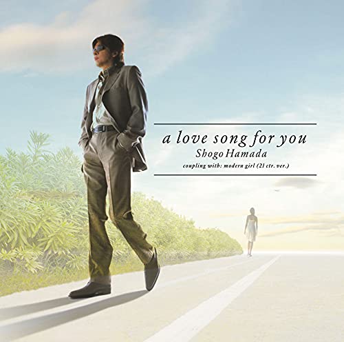 Shogo Hamada - A Love Song For You - Japan CD