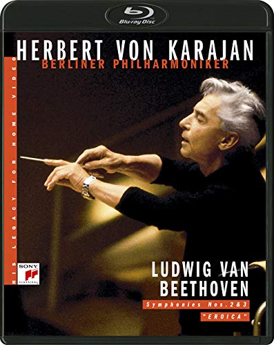 Herbert von Karajan (conductor) / Berlin Philharmonic Orchestra - Symphonies Nos.2, 3 : Herbert von Karajan / Berlin Philharmonic (1984) - Japan Blu-ray Disc