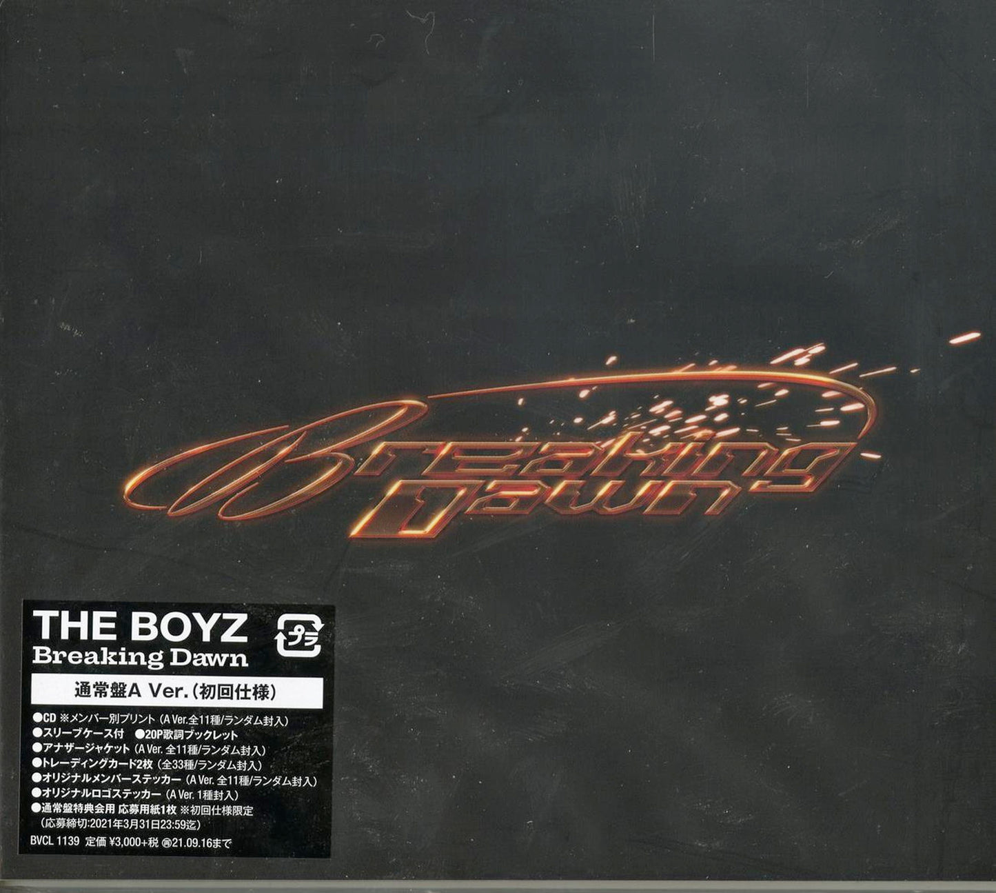 The Boyz - Untitled (Type-A) - Japan  CD+Book Limited Edition
