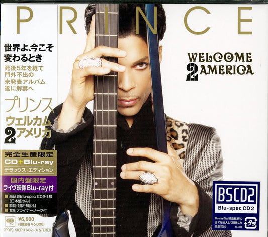 Prince - Welcome 2 America (Deluxe Edition) - Japan  Blu-spec CD2+Blu-ray Limited Edition