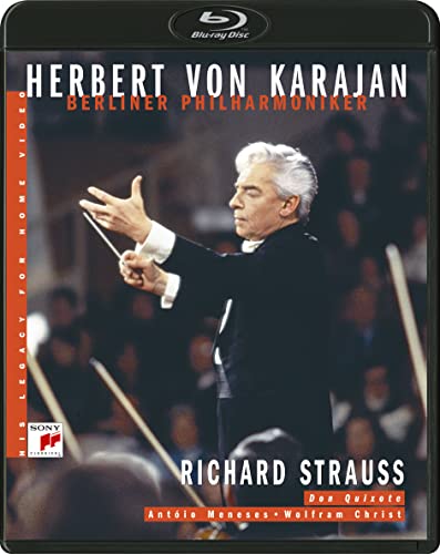 Herbert von Karajan (conductor) / Berlin Philharmonic Orchestra - R. Strauss: Don Quixote - Japan Blu-ray Disc