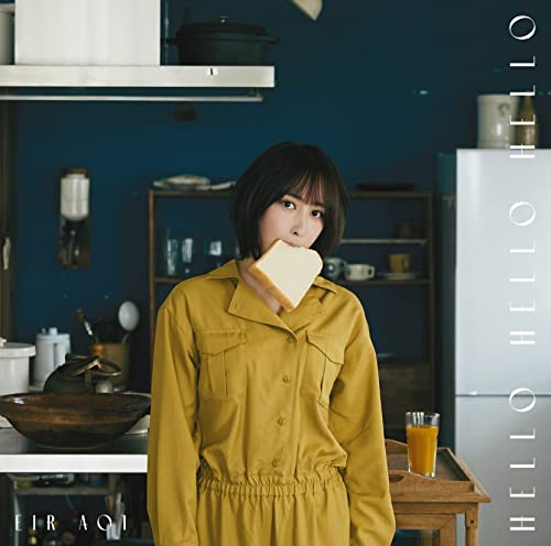 Eir Aoi - HELLO HELLO HELLO - Japan CD single + DVD (Music Video) Limited Edition