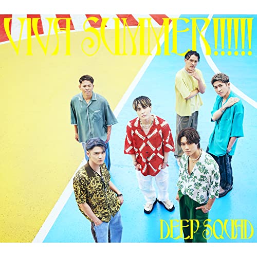 DEEP SQUAD - Viva Summer!!!!!! - Japan CD single + DVD, Limited Edition