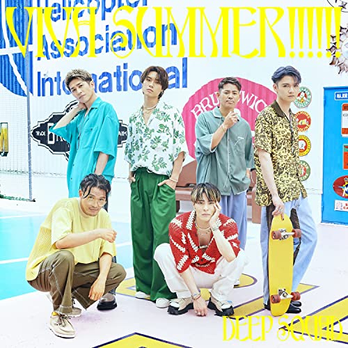 DEEP SQUAD - Viva Summer!!!!!! - Japan CD single Regular Edition