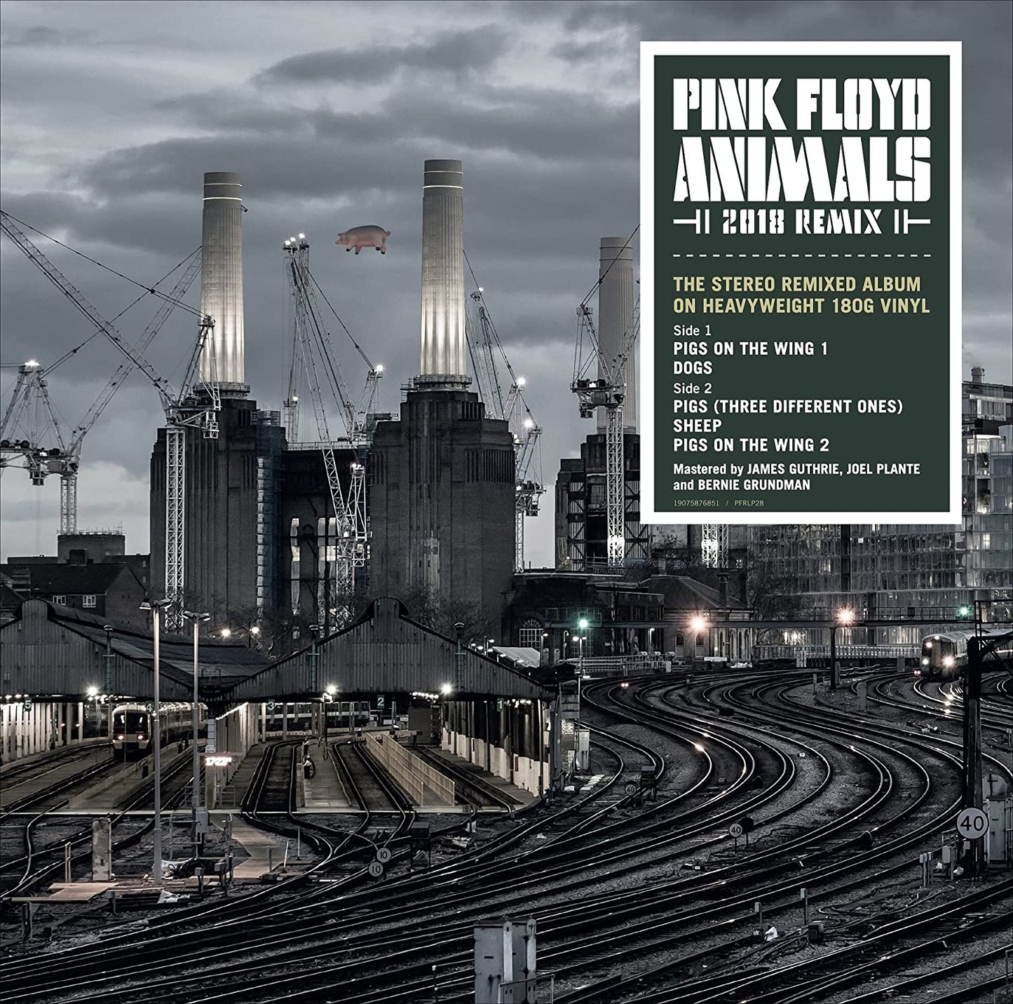 Pink Floyd Animals (Remix)  Vinyl Import LP Record