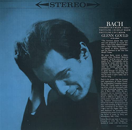 Italian Concerto, Partita, 1, 2, : Gould(P)‐Bach (1685-1750) - Japan Blu-spec CD2