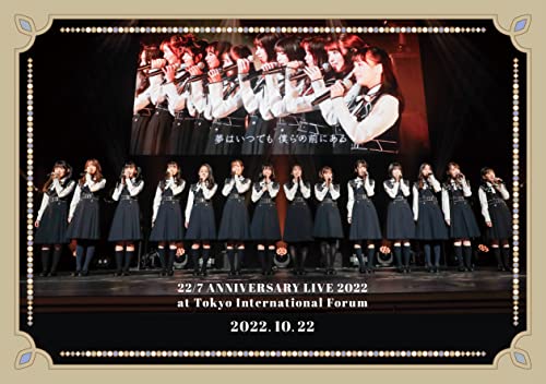 Animation - 22/7 Live At Tokyo Kokusai Forum -Anniversary Live 2022-(2022.10.22) - Japan Blu-ray Disc