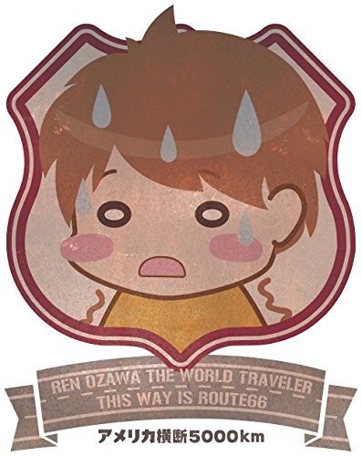 Animation - Ozawa Ren THE WORLD TRAVELER frontside Vol.2 - Japan Blu-ray Disc