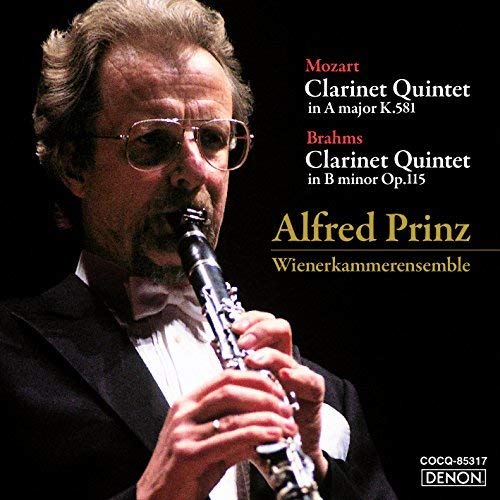 Alfred Prinz.Wiener Kammerensemble - Clarinet Quintet: Mozart / Brahms - Japan  HQCD