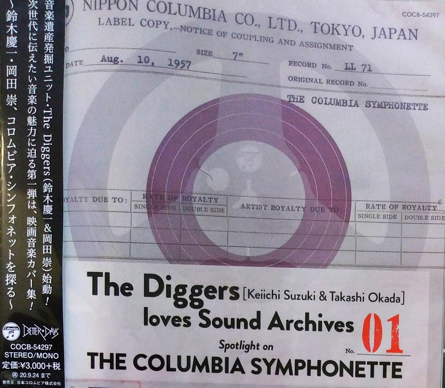 V.A. - Suzuki Keiichi Kanshuu Nippon Columbia Archive Shuu Columbia Symphonette Hen - Japan CD