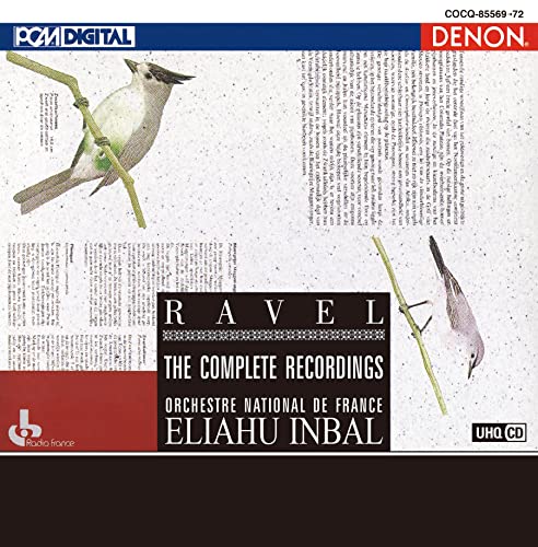 Eliahu Inbal - Inbal 85Th Anniversary Box: Ravel Orchestral Works - Japan  4 UHQCD