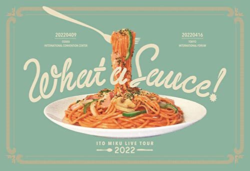Animation - ITO MIKU Live Tour 2022 What a Sauce! [w/ T-shirt, Limited Edition / Type B] - Japan Blu-ray Disc