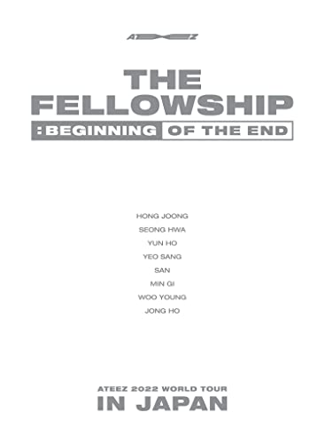 Ateez - 2022 WORLD TOUR [THE FELLOWSHIP : BEGINNING OF THE END] in JAPAN - Japan Blu-ray Disc Box set