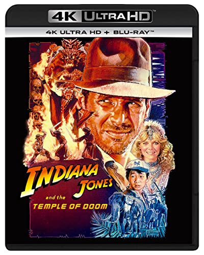 Movie - Indiana Jones And The Temple Of Doom [4K Ultra HD + Blu-ray] - Japan Ultra HD Blu-ray