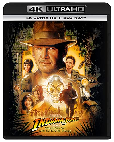 Movie - Indiana Jones And The Kingdom Of The Crystal Skull [4K Ultra HD + Blu-ray] - Japan Ultra HD Blu-ray