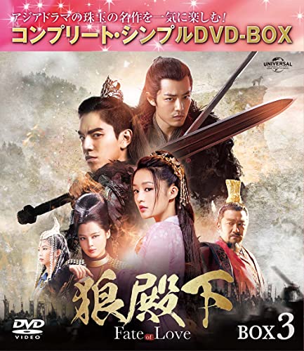 TV Series - The Wolf (Okami Denka - Fate of Love -) Box 3 Complete DVD Box 5000yen Series [Priced-down Reissue / Limited Release] - Japan DVD Box Set