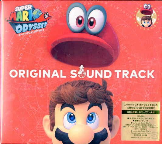 Ost - Super Mario Odyssey - Japan  4 CD+Book