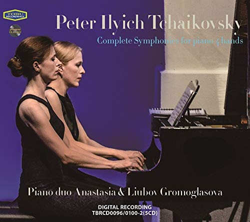 Piano Duo Anastasia & Liubov - Peter Tchaikovsky: Complete Symphonies for piano 4 hands Piano duo Anastasia & Liubov Gromoglasova - Japan 5 CD