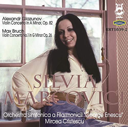 Glazunov (1865-1936) - Glazunov Violin Concerto, Bruch Violin Concerto No.1 : Marcovici(Vn)Cristescu / G.Enescu Philharmonic - Import CD