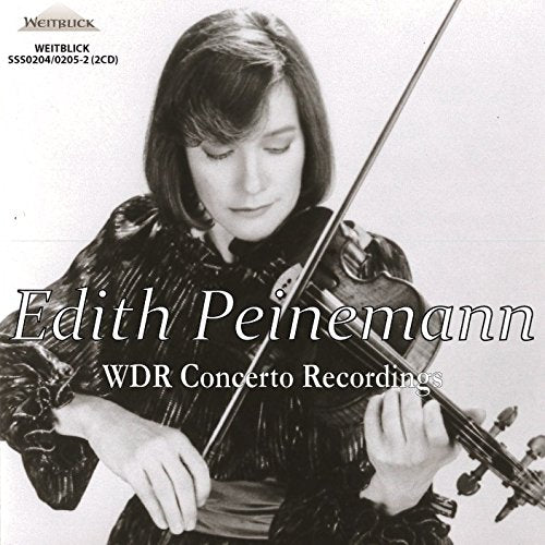 Edith Piaf, George Gershwin, Gunter Wand, Joseph Keilberth, Cologne WDR Symphony Orchestra - WDR Concerto Recordings : Edith Peinemann(Vn)George Szell / Gunter Wand / Joseph Keilberth / Cologne Radio Symphony Orchestra (1960-1975)(2CD) - Import 2 CD