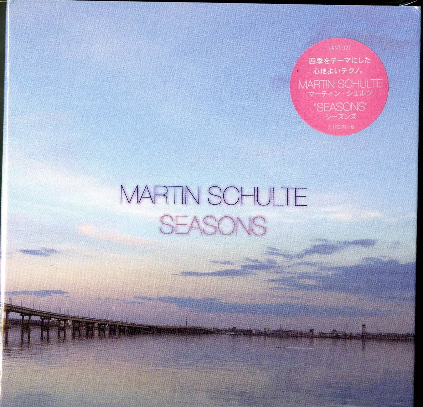 Martin Schulte - Seasons - Japan CD