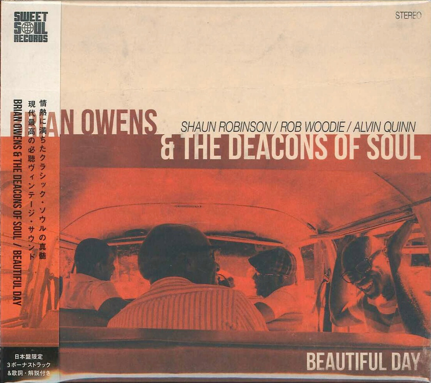 Brian Owens And The Deacons Of Soul - Beatiful Day - Japan CD