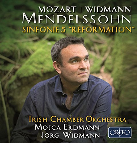 Mendelssohn (1809-1847) - Mendelssohn Symphony No.5, Mozart Adagio & Fugue, Widmann : Jorg Widmann / Irish Chamber Orchestra, Mojca Erdmann(S) - Import CD
