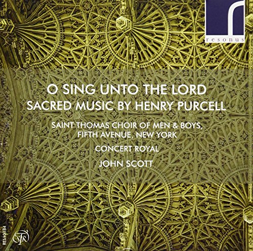 Purcell (1659-1695) - O Sing Unto The Lord-sacred Music: John Scott / Fifth Avenue Saint Thomas Cho Teardo(Organ) - Import CD
