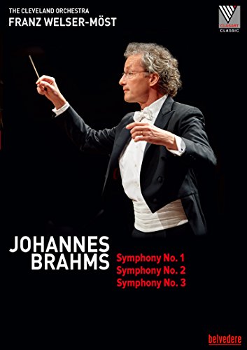 Brahms (1833-1897) - Symphonies Nos.1, 2, 3 : Franz Welser-Most / Cleveland Orchestra - Import DVD