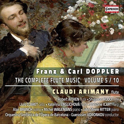 Claudie Arimani, Kudo Shigenori, Robert Aitken,  Orquesta Sinfonica De La Opera De Barcelona - F&C Doppler: Complete Flute Work Collection 5 - Import CD
