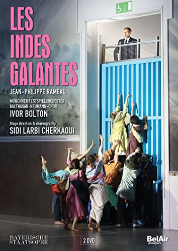 Rameau, Jean-Philippe (1683-1764) - Les Indes Galantes : Cherkaoui, I.Bolton / Munich Festival Orchestra, Oropesa, Juric, Quintans, etc (2016 Stereo)(2DVD) - Import 2 DVD