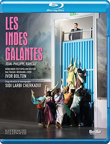 Rameau, Jean-Philippe (1683-1764) - Les Indes Galantes : Cherkaoui, I.Bolton / Munich Festival Orchestra, Oropesa, Juric, Quintans, etc (2016 Stereo) - Import Blu-ray Disc