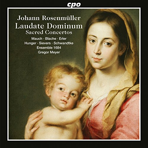 Rosenmuller, Johann (1619-1684) - Sacred Concertos: G.meyer / Ensemble 1684 Mauch Blache Erler Hunger Sievers Schwandtke - Import CD