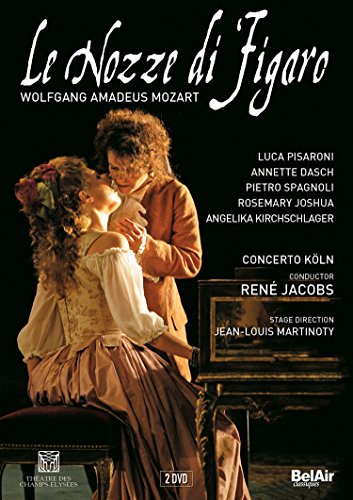 Mozart (1756-1791) - Le Nozze di Figaro : Martinoty, Jacobs / Concerto Koln, Pisaroni, A.Dasch, Spagnoli, R.Joshua, etc (2004 Stereo)(2DVD) - Import 2 DVD