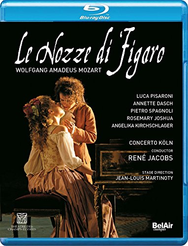 Mozart (1756-1791) - Le Nozze di Figaro : Martinoty, Jacobs / Concerto Koln, Pisaroni, A.Dasch, Spagnoli, R.Joshua, etc (2004 Stereo) - Import Blu-ray Disc