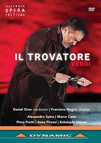 Verdi (1813-1901) - Il Trovatore : Negrin, Oren / Regionale delle Marche Orchestra, Pretti, Pirozzi, Caria, Shkosa, etc (2016 Stereo) - Import DVD