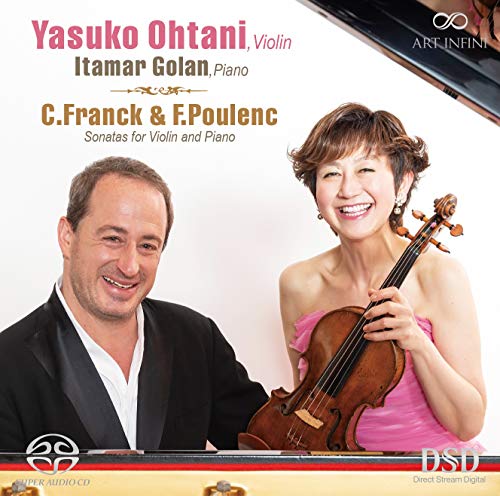 Franck Violin Sonata, Poulenc Violin Sonata, etc : Yasuko Ohtani(Vn)Itamar Golan(P)‐Franck (1822-1890) - Japan SACD Hybrid