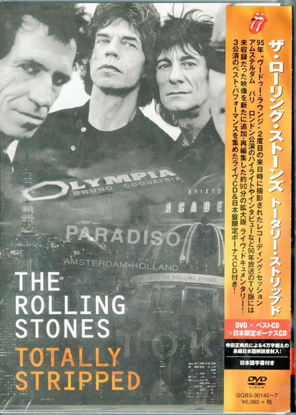 The Rolling Stones - Totally Stripped - Japan DVD+2 CD Limited