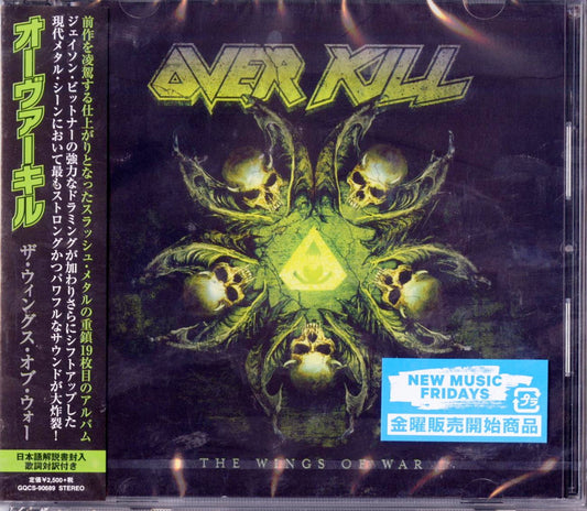 Overkill - Wings Of War - Japan CD