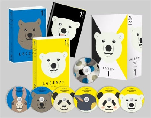 Animation - Shirokuma Cafe Blu-ray Box 1   - Japan6Blu-ray+CD