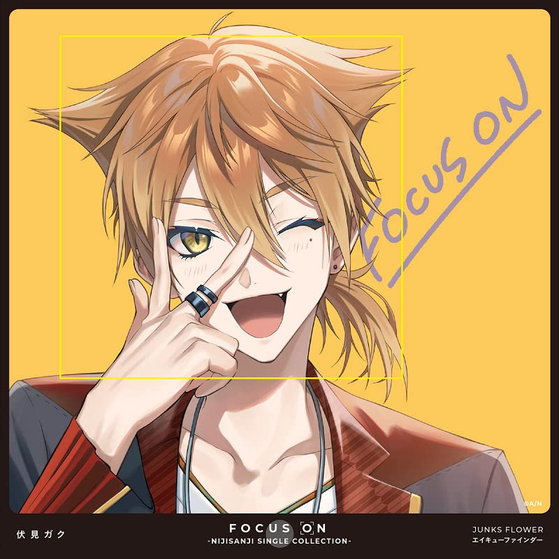 Gaku Fushimi - Focus On - Nijisanji Single Collection - Gaku Fushimi - Japan CD single