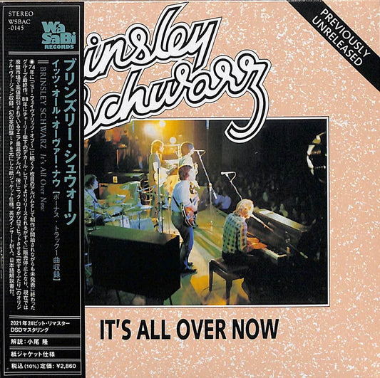 Brinsley Schwarz - It'S All Over Now - Japan  Mini LP CD Bonus Track