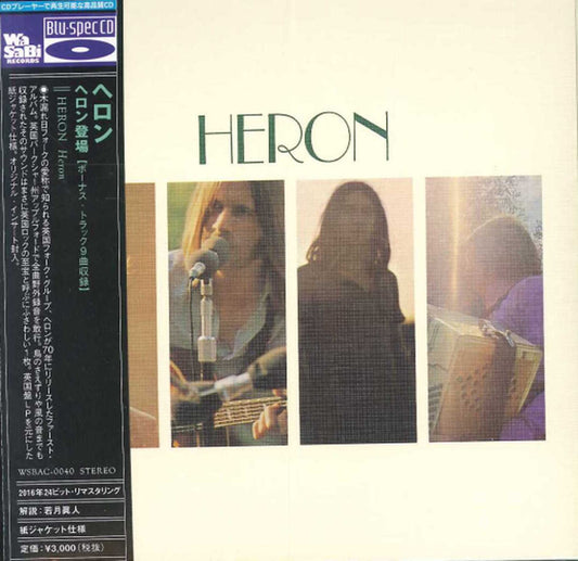 Heron - S/T - Import Mini LP Blu-spec CD With Japan Obi Bonus Track