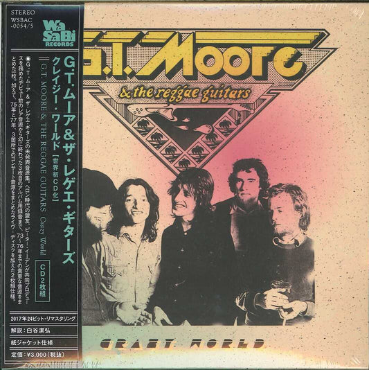 G.T. Moore & The Reggae Guitars - Crazy World - Japan  2 Mini LP CD