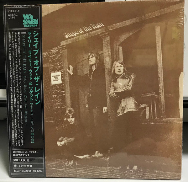Shape Of The Rain - Riley. Riley. Wood And Waggett - Japan  Mini LP CD+Book Bonus Track