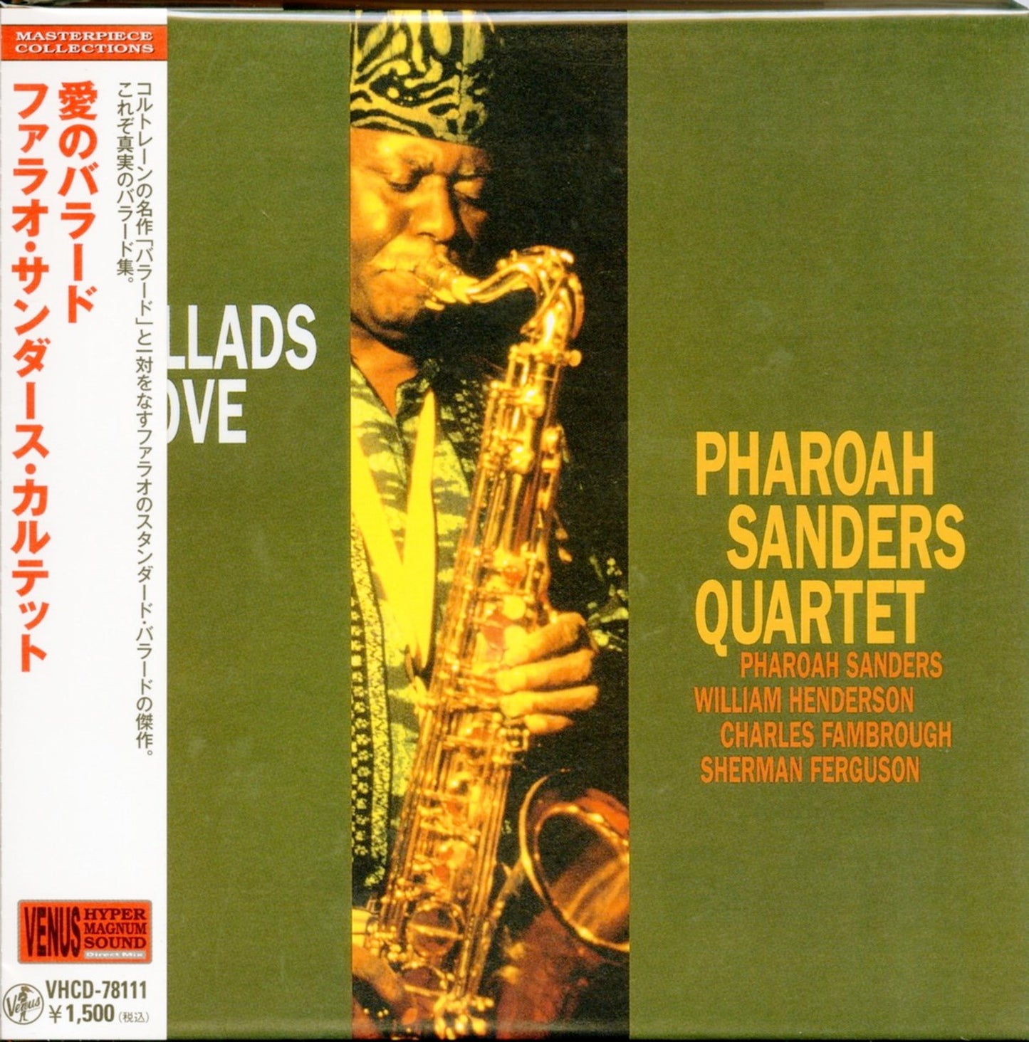 Pharoah Sanders Quartet - Ballads With Love - Mini LP CD