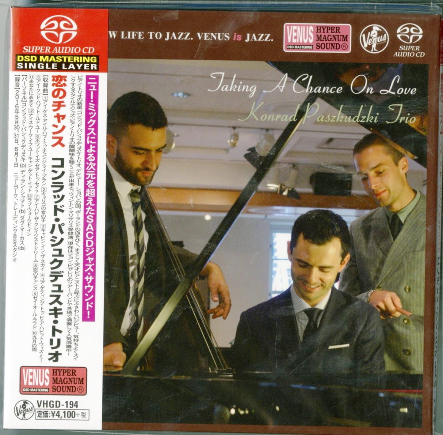 Konrad Paszkudzki Trio - Taking A Chance On Love - SACD