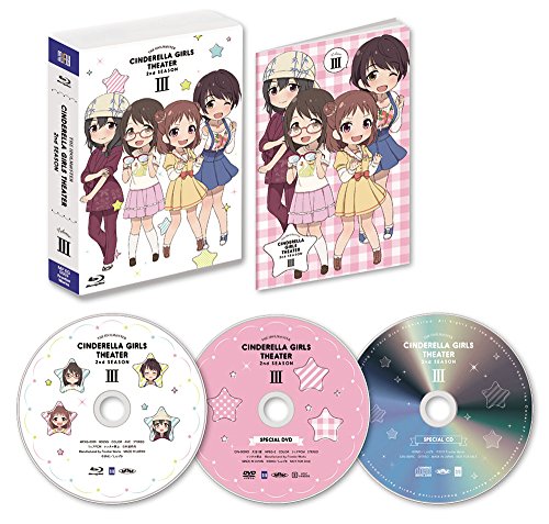 Animation - The Idolmaster (THE iDOLM@STER) Cinderella Girls Theatrical Feature 2nd Season Vol.3  - Japan Blu-ray + Bonus DVD + CD